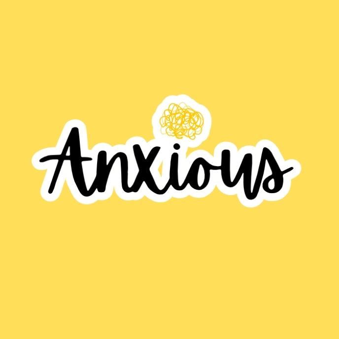 Anxious Sticker